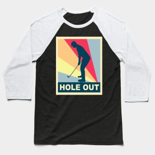 hole out of golf retro Baseball T-Shirt